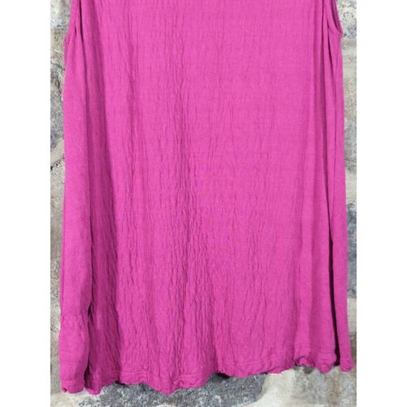 Anthropology Akemi + Kin Vizela Tank Top Woman's XS Pink Embroidered Beaded - Picture 9 of 13